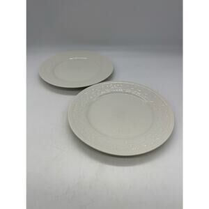 Garland White Salad Plates 8837 Set of 2